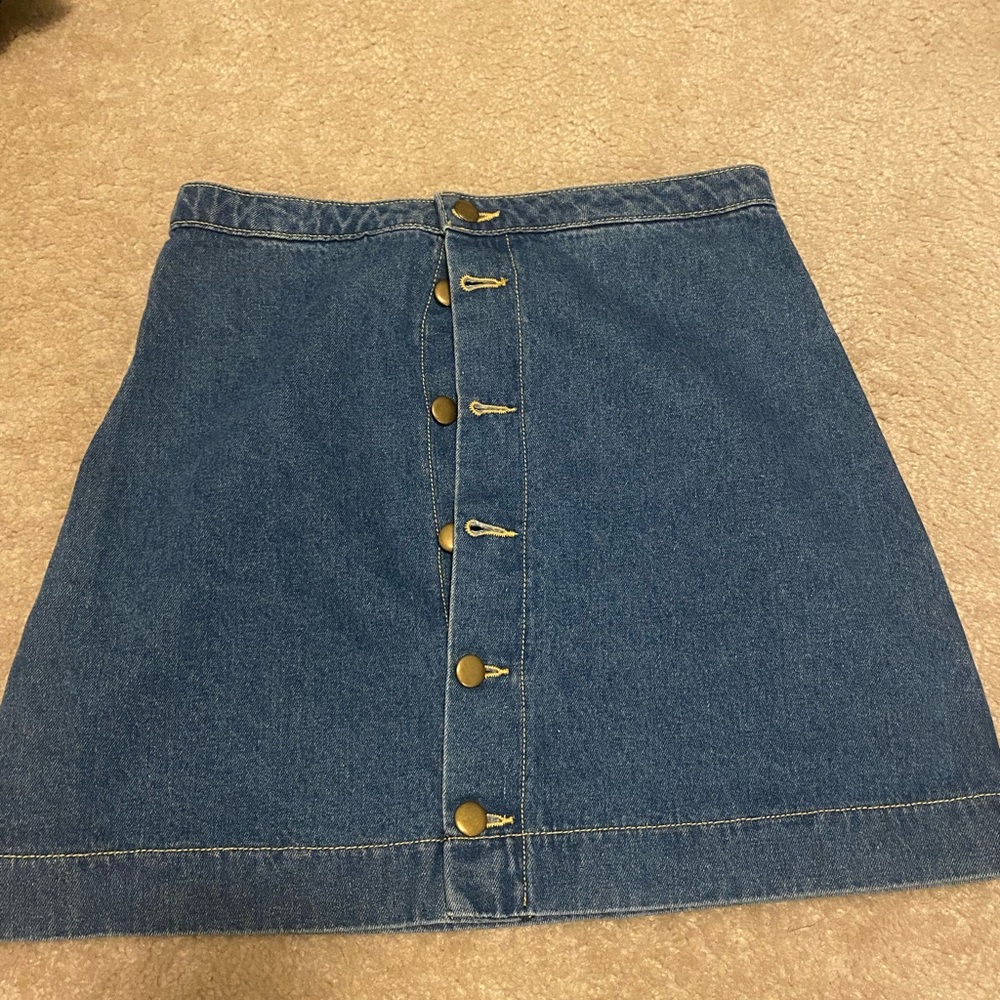 Jean skirt